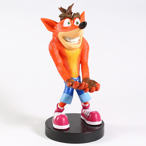 Crash Bandicoot-figuras coleccionables de teléfono y controlador, modelo de PVC, juguete para regalo ► Foto 1/6