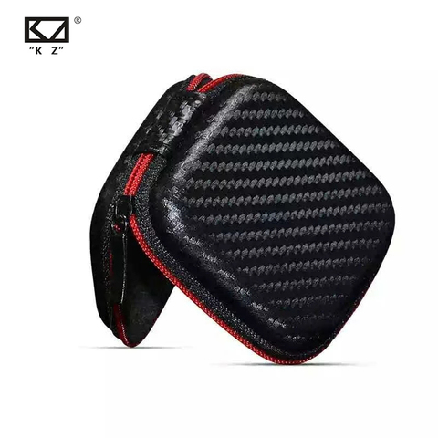 KZ-funda para auriculares, estuche de almacenamiento para auriculares, caja de PU, portátil, accesorios para auriculares, caja de tarjeta SD ► Foto 1/6