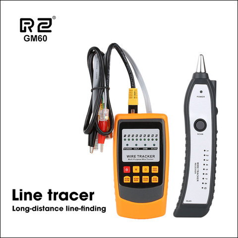 RZ Wire Tracker Tester de Cable de red, Detector de Cable de alimentación, buscador de línea, rastreador de Cable telefónico, herramientas de diagnóstico de tono ► Foto 1/6