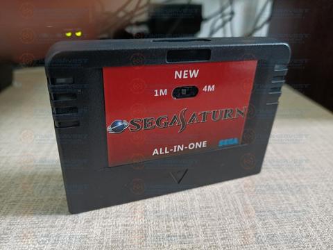 Nueva tarjeta de juego SEGA SATURN todo en 1, cartuchos de lectura directa psedo-saturn KAI SS con función de lectura directa y acelerador ► Foto 1/1