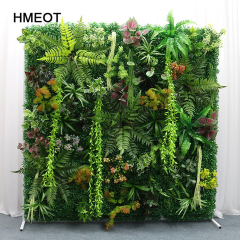 Alfombra de césped Artificial personalizada, decoración de pared de  plantas, Hotel, tienda, pared de hierba Artificial, decoración del hogar -  Historial de precios y revisión | Vendedor de AliExpress - HMEOT Official