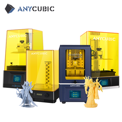 ANYCUBIC fotón Mono/Mono X/fotón Mono SE 3D impresora UV de impresión de resina lavado y máquina de curado 2-en-1 del SLA/LCD 3d impresora 3d ► Foto 1/6