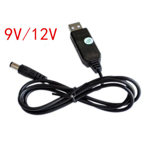 Cable de alimentación USB de 5V CC a 9V/12V, módulo de aumento, Cable Adaptador convertidor USB, enchufe de 2,1x5,5mm ► Foto 1/1
