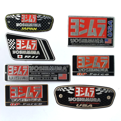 Tubos de escape de aluminio para motocicleta, calcomanía de tubo de escape con personalidad Guay, para Yoshimura Escorpio, novedad ► Foto 1/3