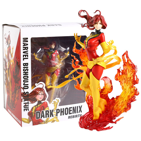 Figuras de acción de Marvel, estatua Bishoujo x-men, Jean Grey Dark Phoenix, juguete de modelos coleccionables en PVC ► Foto 1/6