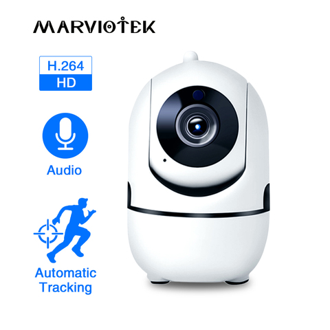 Cámara IP inalámbrica Full HD 1080P, Wifi, cámara CCTV IP, Mini cámara de vigilancia de vídeo en red con seguimiento automático, visión nocturna de 3MP ► Foto 1/6