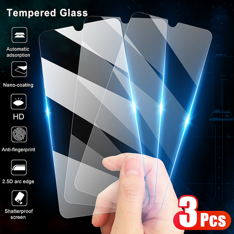 Protector de pantalla de cristal templado para móvil, película protectora de vidrio para Huawei Mate 30 20 10 Lite 20X, P30 Lite P Smart 2022 Z, 3 uds. ► Foto 1/6