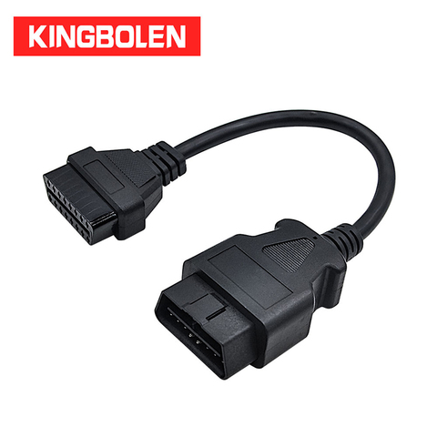 OBDII-cable de extensión de 16 Pines, macho a hembra, conector OBD2, herramienta de diagnóstico macho a hembra ELM327, adaptador extendido OBD ► Foto 1/4