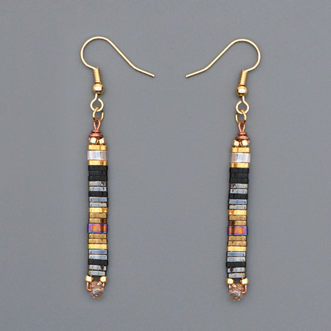 Go2boho-pendientes bohemios para mujer, joyería 2022, pendiente largo de moda, Miyuki Tila, joyas de gancho para las orejas, joyería Bohemia ► Foto 1/6