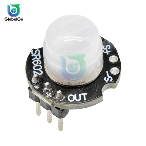 Sensor de movimiento inteligente SR602, módulo Detector de piroeléctrico infrarrojo PIR, placa de interruptor, 3,3 V-15V ► Foto 1/6