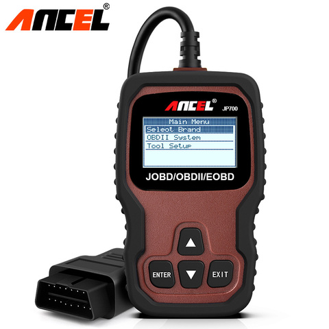 Ancel, JP700 OBD2 automotriz escáner OBD para Toyota Nissan Honda Subaru motor Mazda lector de código Multi idiomas OBD2 herramienta de escaneo ► Foto 1/6