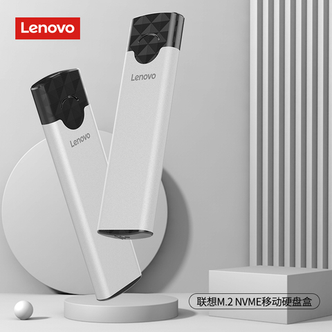 Lenovo M2 nvme carcasa USB 3,1 a M.2 nvme SSD Disco Duro móvil disco caja de 10Gbps cubierta externa para m.2 SSD 2230, 2242, 2260, 2280 ► Foto 1/6