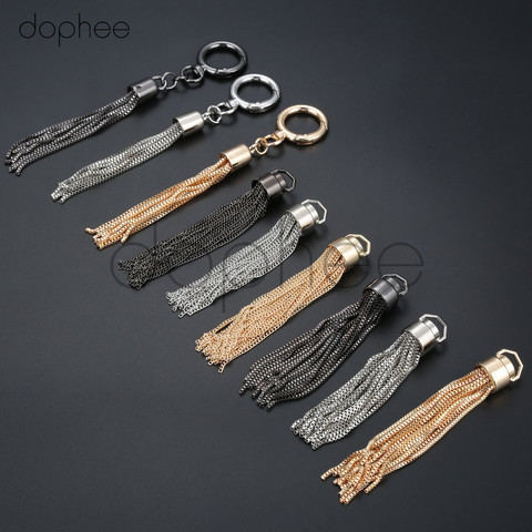 Dophee-Llavero de Metal para bolsos, accesorios de Hardware, adornos pequeños, bolsas de hebillas de borla, piezas de Hardware, 1 ud. ► Foto 1/6