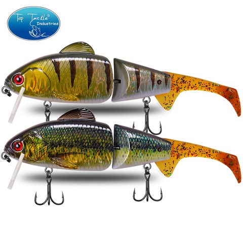 CF-señuelo duro de plástico ABS de 170mm, 66g, dos segmentos articulados, Swimbait, freshwat, señuelo para pesca de lubina, aparejos para Lucio musky ► Foto 1/5