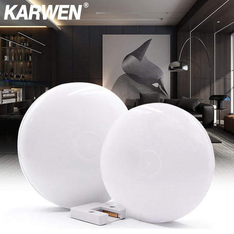 KARWEN-Luz LED de techo para decoración del hogar, lámpara de Panel de montaje en superficie, 9W, 13W, 18W, 24W, 36W, CA 85-265V ► Foto 1/6