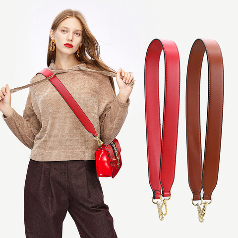 Bolso ancho de doble cara para mujer, bandolera de hombro de Pu colorida, accesorios de alta calidad ► Foto 1/6