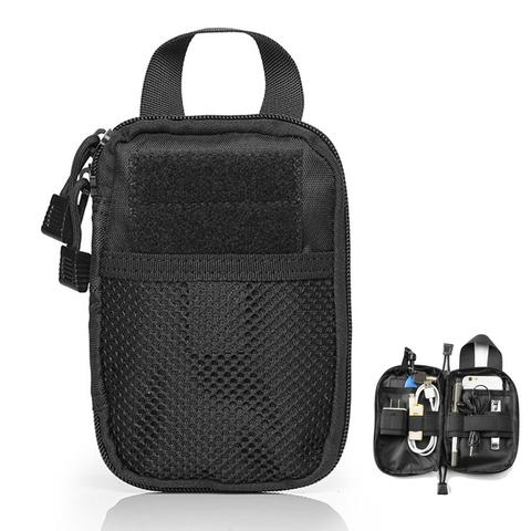 Bolsa táctica militar EDC Molle, pequeño paquete de cintura, bolsa de caza, bolsillo para Iphone 6 7 Plus, para Samsung Army, bolsas de deporte al aire libre ► Foto 1/6