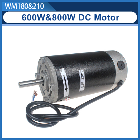 Motor de cepillo de 600W y 800W, accesorios de mini torno para WM180V y WM210V, 220V DC ► Foto 1/6