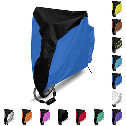 Funda impermeable antipolvo para bicicleta, protección UV, para uso general, ciclismo, al aire libre, para lluvia, 4 tamaños S/M/L/XL ► Foto 1/5