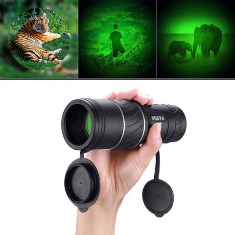 Binoculares de caza para día y noche, telescopio potente de bolsillo, Visión de baja luz, nivel nocturno, Camping, EE. UU. J7W3, 40x60 HD ► Foto 1/1