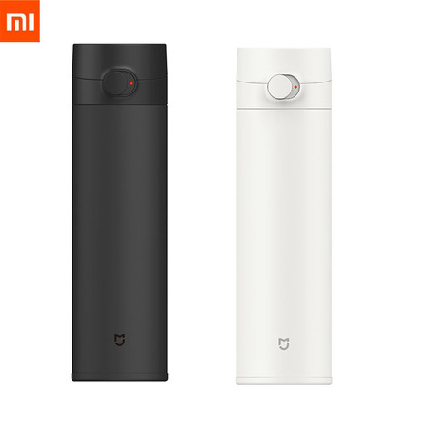 Xiaomi-termo portátil Mijia Original, taza de agua caliente/fría de 480mL, cierre de acero inoxidable de 316L, diseño de una sola mano abierta ► Foto 1/6