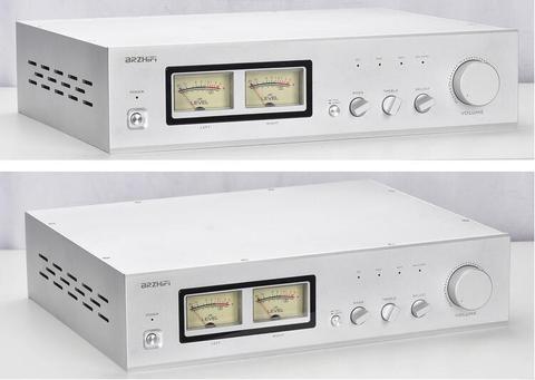 BRZHIFI AUDIO-preamplificador de tubo 4310VU, caja de preamplificador equilibrada con medidor ► Foto 1/1