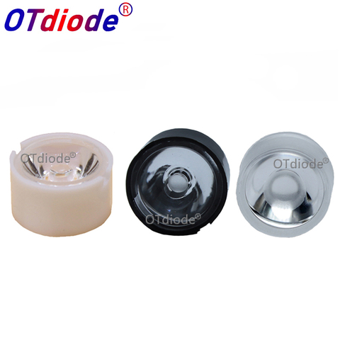 10-100 Uds 13mm lentes LED CREE 10 30 45 60 90 grado XPE2 XPG2 XTE Epiled/Semiled 3535 3030 emisor Plano colimador Reflector ► Foto 1/6