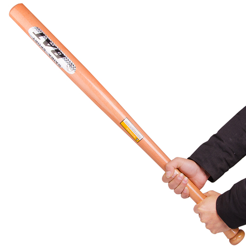 Bate de béisbol profesional de madera sólida, palo de béisbol profesional de 53-83cm, equipo de autodefensa para deportes al aire libre y Softball ► Foto 1/6