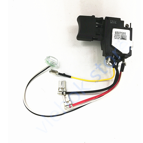 Interruptor para Makita 650751 650751E1 TD152D DTD152 DTD152Z DTD152RME DTD152RFE, accesorios de herramientas eléctricas, pieza de herramientas eléctricas ► Foto 1/1