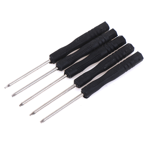 Juego de destornillador Torx de precisión negro de 5 piezas + T2 T3 + T4 + T5 + T6 para la herramienta de reparación de teléfonos móviles ► Foto 1/6