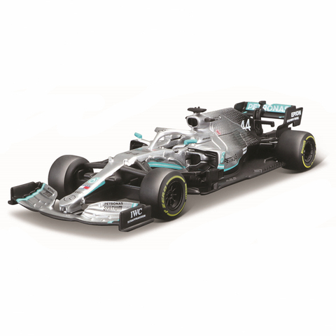 Bburago-Coche de aleación de lujo Mercedes F1 W10 EQ Power + 2022 #44 Lewis Hamilton, coche fundido a presión, modelo de juguete, regalo de colección, 1:43 2022 ► Foto 1/6