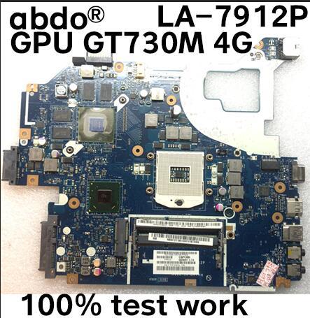 LA-7912P Q5WVH para ACER V3-571, E1-571, V3-531, Notebook, placa base PGA989 HM77 GPU GT730 4G DDR3, trabajo de prueba de E1-531 ► Foto 1/5