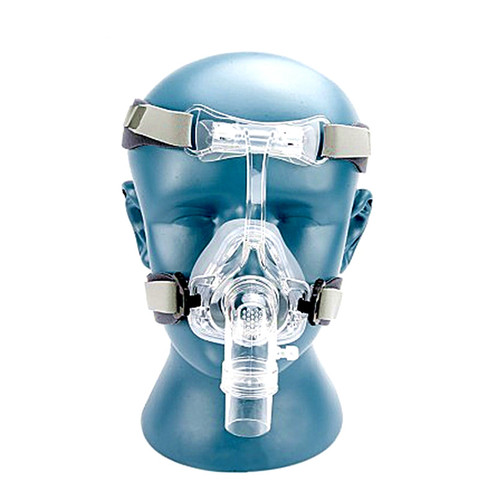 Máscara Nasal NM2 con equipo para la cabeza y almohadilla para la cabeza, tamaño diferente S/M/L, adecuada para máquina CPAP, Oxygenerator, conectar manguera y cara ► Foto 1/6