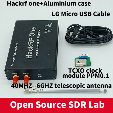 HackRF un SDR Software definido Radio 1MHz a 6GHz placa base de desarrollo kit ► Foto 1/1