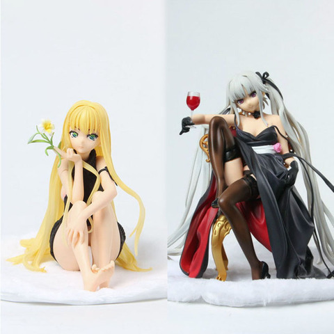 SkyTube Bishojo Mangekyo Yuri Kannagi Kirie Kagarino Ilustración por Jin Happobi PVC figura de acción figura Sexy de animé modelo Juguetes ► Foto 1/6