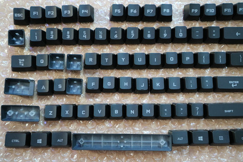 CTRL ALT TAB-Tapas de tecla de espacio para teclado mecánico logitech G810, soporte de tapa de llave, pegatina de pies, también disponible, original, 1 ud. ► Foto 1/5