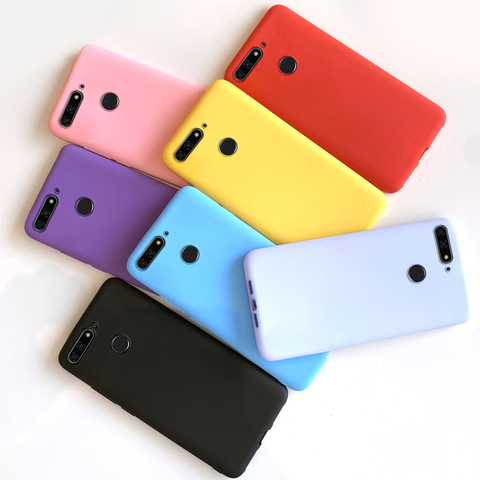 De silicona suave mate TPU caso para Honor 7C cubierta para Huawei Honor 7A 7C Pro C7 A7 Pro 7 Un C 7Apro 7 Estado de cubierta coque casos ► Foto 1/6