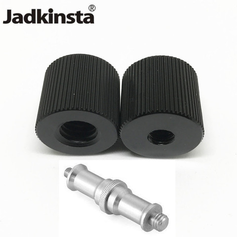 Jadkinsta 1/4 hembra a hembra 1/4 o 1/4 hembra a 3/8 Fema tornillo adaptador para trípode brazo mágico DSLR Cámara accesorios de la foto ► Foto 1/6