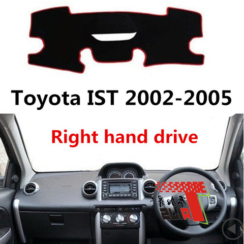 Taijs mano derecha conducir buen Material de poliéster Anti ligero salpicadero del coche cubierta Mat para Toyota IST 2000 2001 2002 2003 2004 2005 ► Foto 1/5