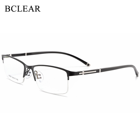 BCLEAR óptica gafas de marco para los hombres y las mujeres de borde completo estilos y mitad Rim estilo gafas con receta médica receta ► Foto 1/5