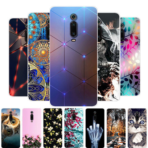 Para Mi 9T Estuche Xiaomi Mi 9T Funda de silicona blanda de TPU cubierta carcasa de teléfono para Xiaomi Mi 9 T Pro Mi9T 9 T 9TPro Coque Fundas parachoques ► Foto 1/6