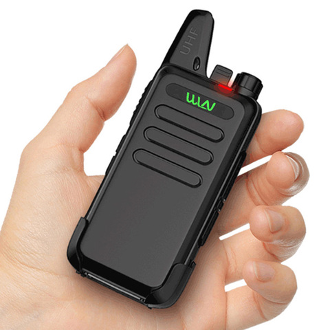 Mini walkie-talkie de dos vías, estación de radio WLN KD-C1 para ham, transceptor de radio móvil de largo alcance ► Foto 1/6