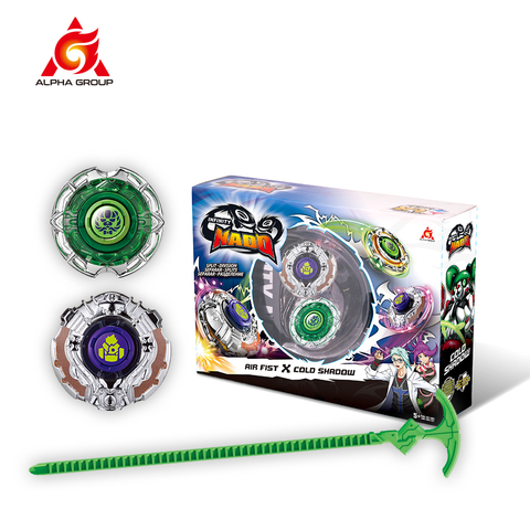 Juego de acrobacias de Gyro Infinity Nado 3 para niños, transformable juguete de combinación, lanzador de Arena dividido, juego de batalla giratorio, juguete de Beyblade ► Foto 1/6