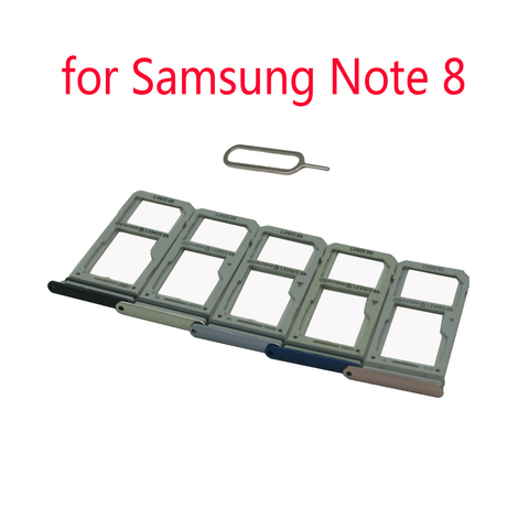 Adaptador de bandeja Sim para Samsung Galaxy Note 8, carcasa de teléfono Original, soporte de tarjeta Micro SD, N950, N950F, N950N, N950U, N950W, N950X ► Foto 1/2