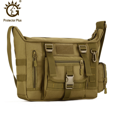 Protector más táctico Sling Bolsa de hombro impermeable militar Crossbody bolsa al aire libre de los hombres de viaje bolsa de mensajero para 14 