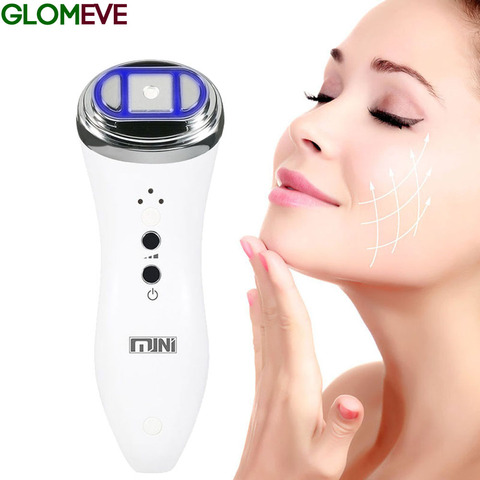 Hifu-máquina portátil de ultrasonido de alta intensidad, dispositivo de belleza para el cuidado de la piel, estiramiento facial ► Foto 1/6