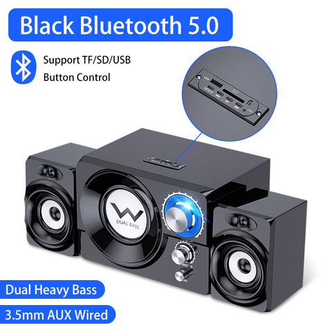 Comprar Barra de sonido TOPROAD, altavoz portátil Bluetooth de 20W, columna  de altavoces estéreo inalámbricos con Control remoto para ordenador, TV y  PC
