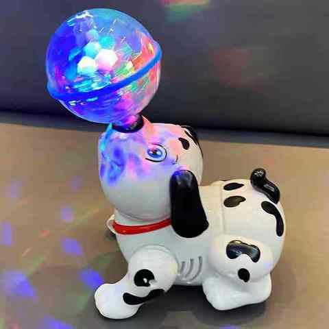 Baile eléctrico para niños, luz con sonido móvil, juguete educativo para perros, regalo para mascotas ► Foto 1/1