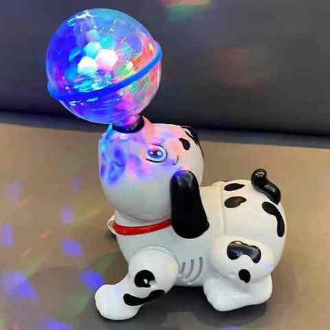 Baile eléctrico para niños, luz con sonido móvil, juguete educativo para perros, regalo para mascotas ► Foto 1/1