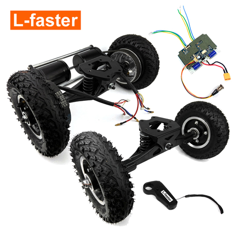 Kit de conversión de patineta de montaña eléctrica l-faster con soporte de Motor más fuerte fuera de la tabla de la carretera camión con Motor 190KV N63 ► Foto 1/6